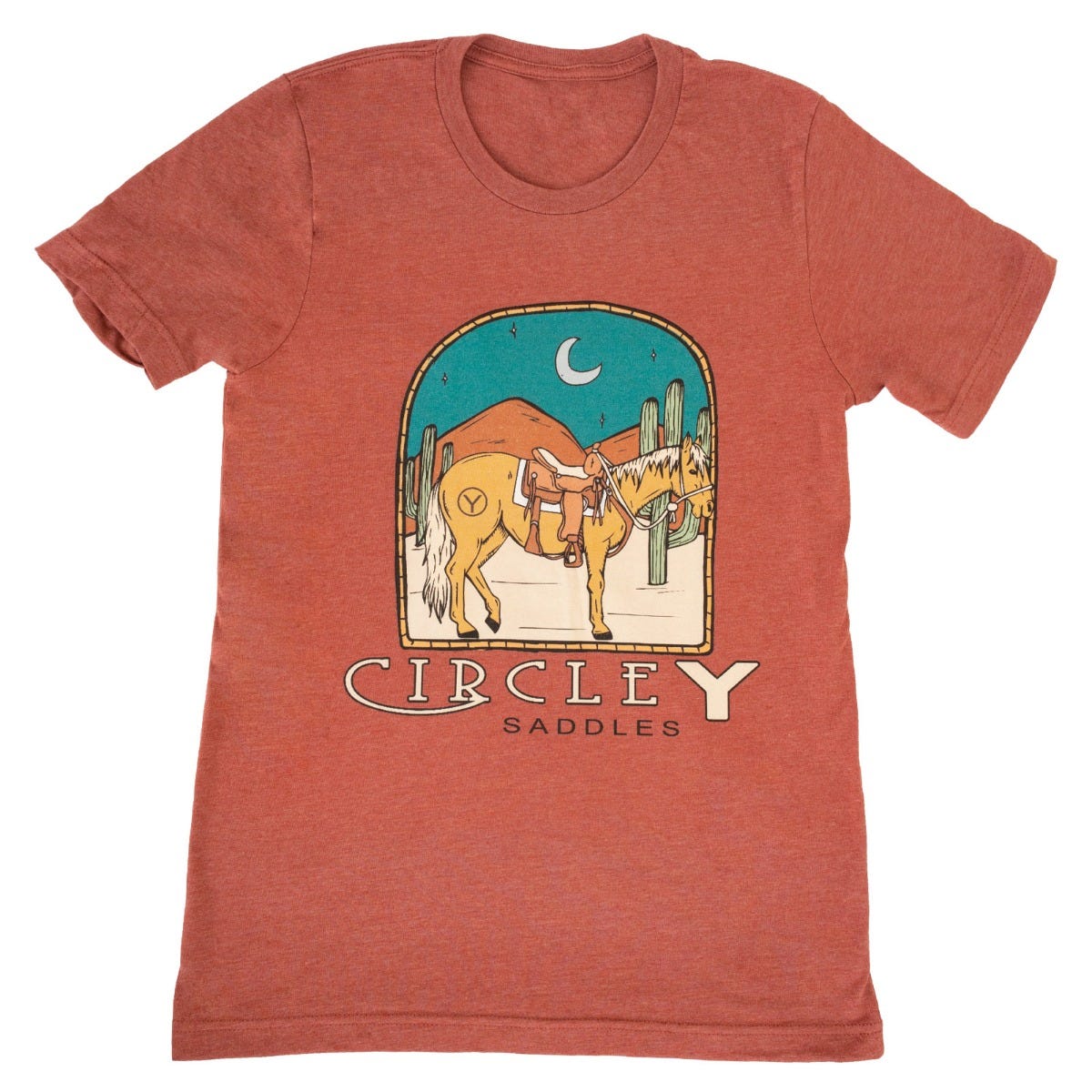 Circle Y Scenic Horse Shirt 1