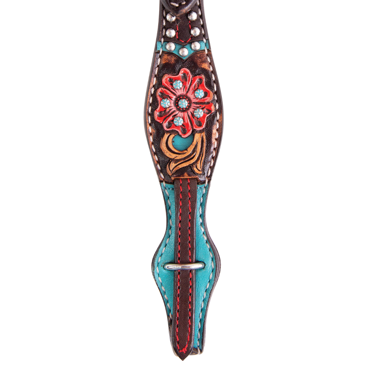 Quick Flower Browband Headstall 1