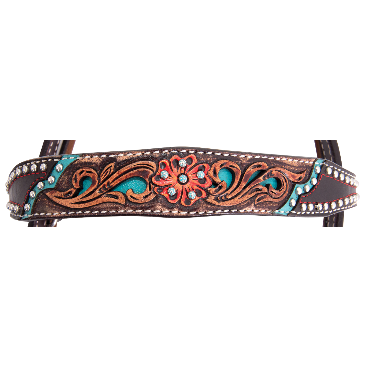 Quick Flower Browband Headstall 2